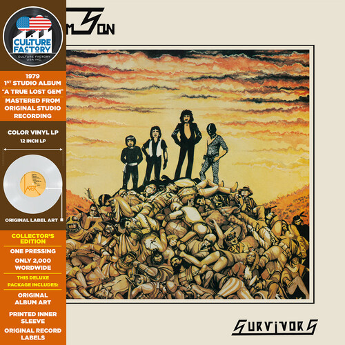 SAMSON – SAMSON – SURVIVORS MILKY CLEAR VINYL