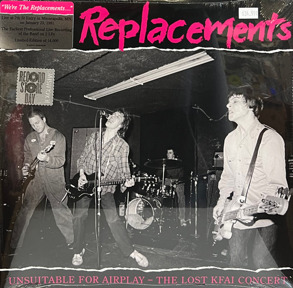 REPLACEMENTS,THE – REPLACEMENTS,THE – UNSUITABLE FOR AIRPLAY (140 GR 12"-LTD.)