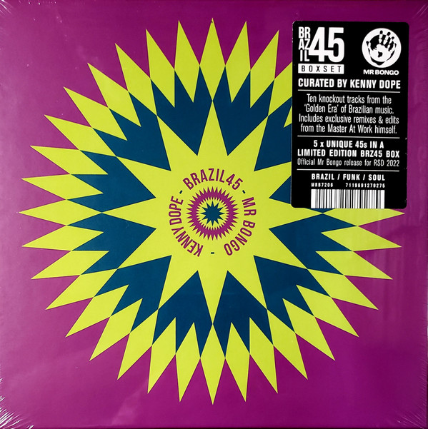 DOPE, KENNY – DOPE, KENNY – BRAZIL 45'S RSD 22 / CURATED BY KENNY DOPE (MASTERS AT WORK)
