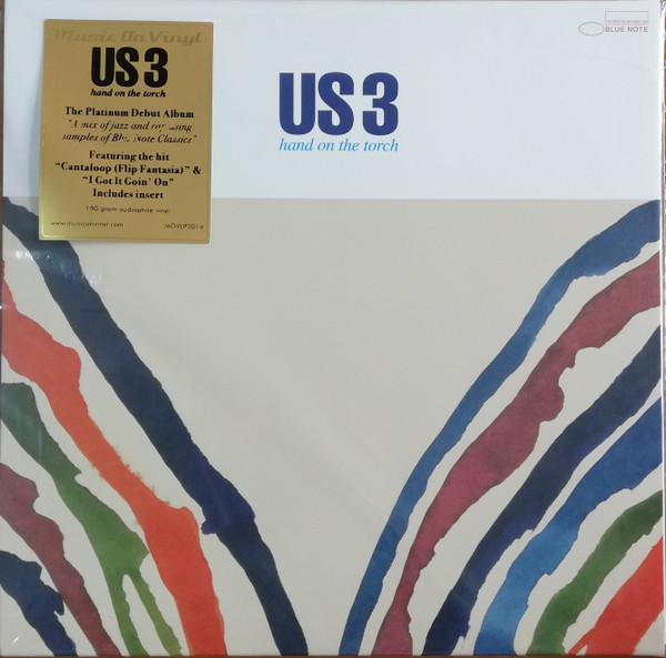 US3 – US3 – HAND ON THE TORCH 180GR./INSERT/FT. "CANTALOOP (FLIP FANTASIA)"