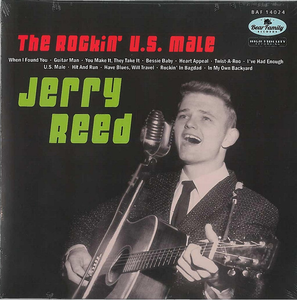 REED, JERRY – REED, JERRY – ROCKIN' U.S. MALE INCLUDES POSTCARD AND 8PGS BOOKLET