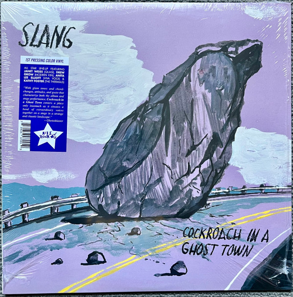 SLANG – SLANG – COCKROACH IN A GHOST TOWN .. A GHOST TOWN / PURPLE VINYL