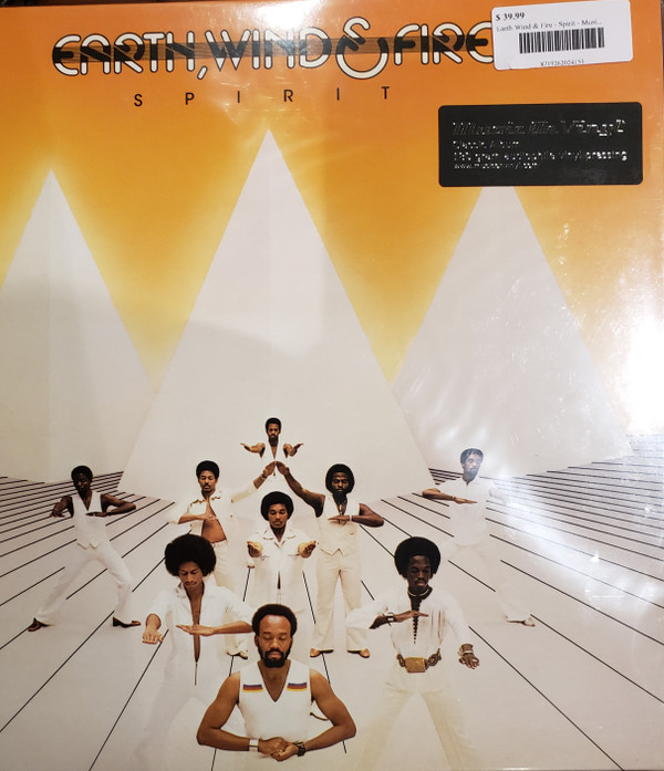 EARTH, WIND & FIRE – EARTH, WIND & FIRE – SPIRIT 180GR/INSERT/FT "GETAWAY" & "SATURDAY NITE"/BLACK VINYL