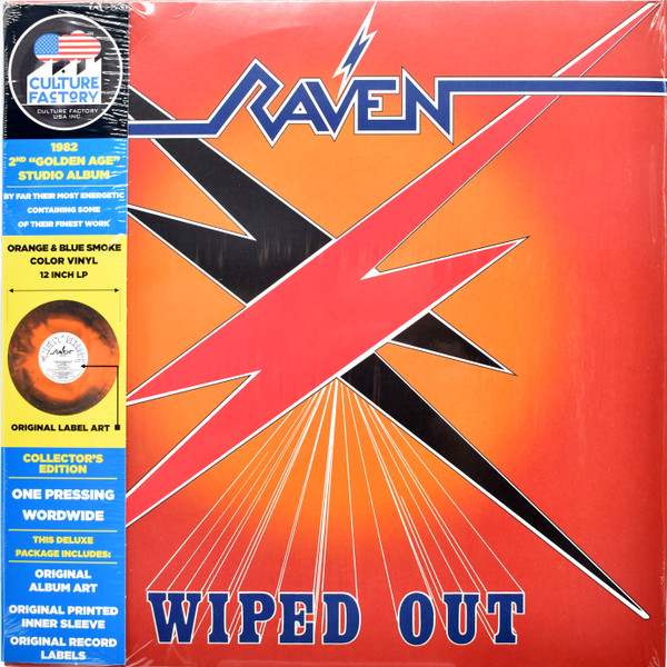 RAVEN – RAVEN – WIPED OUT BLUE SMOKE VINYL