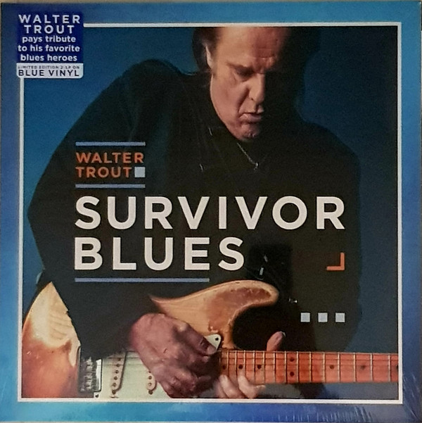 TROUT, WALTER – TROUT, WALTER – SURVIVOR BLUES BLUE VINYL