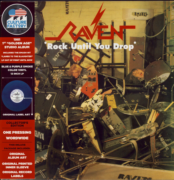 RAVEN – RAVEN – ROCK UNTIL YOU DROP PURPLE