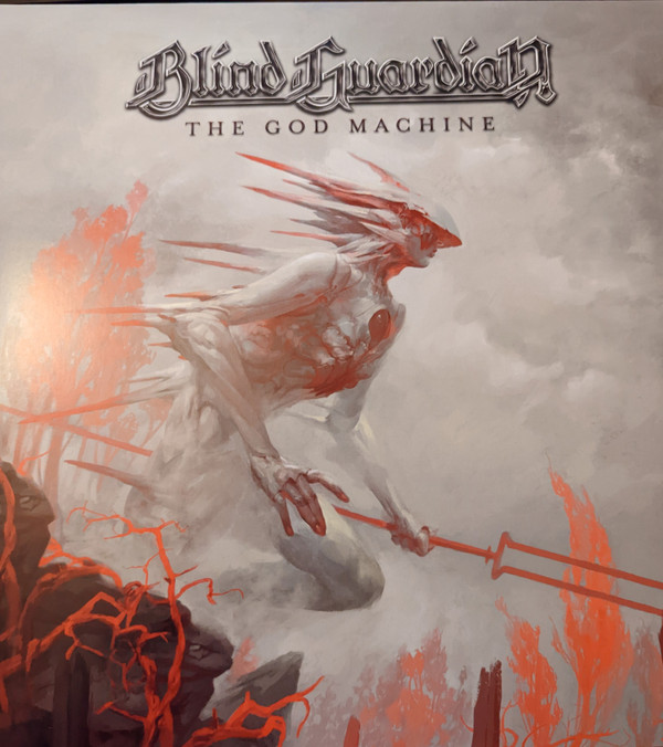 BLIND GUARDIAN – BLIND GUARDIAN – GOD MACHINE RED VINYL, THREE BONUS TRACKS/SIGNED PHOTO CARD
