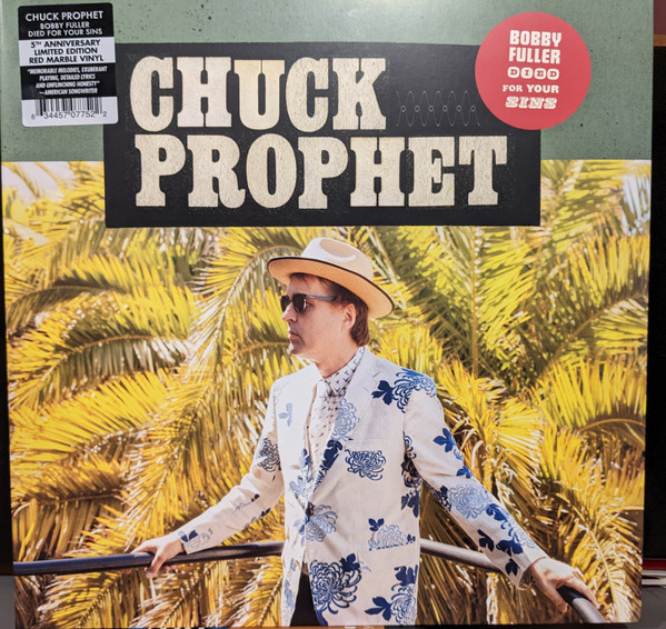PROPHET, CHUCK – PROPHET, CHUCK – BOBBY FULLER DIED FOR ... .. DIED FOR YOUR SINS / RED CLOUDY VINYL