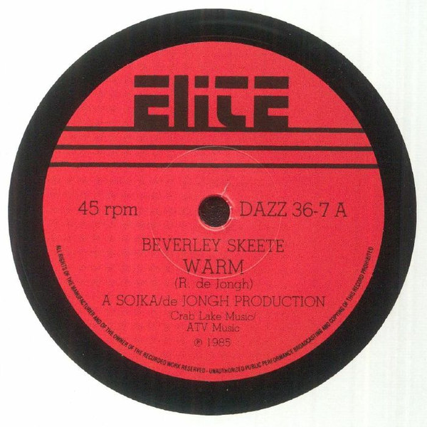 SKEETE, BEVERLY – SKEETE, BEVERLY – WARM/IF THE FEELING IS... .. IS RIGHT