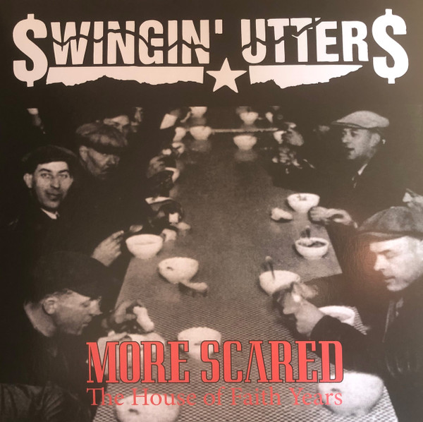 SWINGIN' UTTERS – SWINGIN' UTTERS – MORE SCARED BLACK & WHITE VINYL