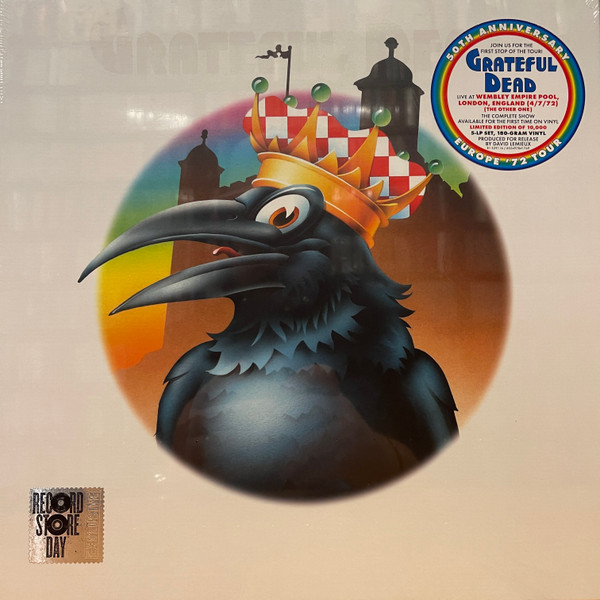 GRATEFUL DEAD – GRATEFUL DEAD – WEMBLEY EMPIRE POOL 1972 (180 GR 12"-LTD.)