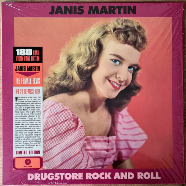 MARTIN, JANIS (ROSIE F... – MARTIN, JANIS (ROSIE F... – DRUGSTORE ROCK AND ROLL .. AND ROLL / 180GR.