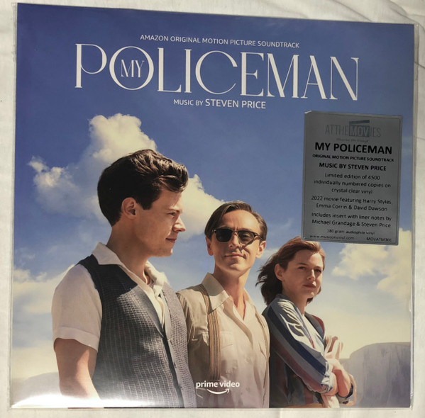 ORIGINAL MOTION PICTUR... – ORIGINAL MOTION PICTUR... – MY POLICEMAN 180GR./INSERT/STEVEN PRICE/4500 CPS CRYSTAL CLEAR VINYL
