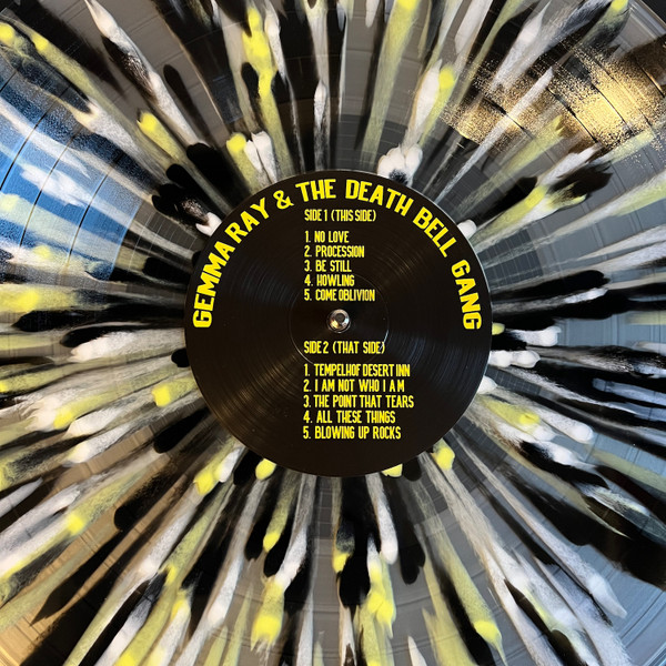 RAY, GEMMA – RAY, GEMMA – AND THE DEATH BELL GANG .. DEATH BELL GANG / SPLATTER VINYL