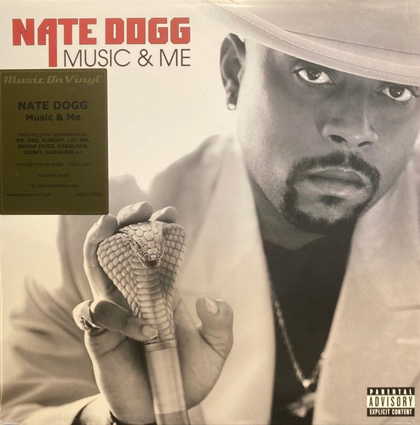 NATE DOGG – NATE DOGG – MUSIC AND ME 180GR./INSERT/FT. SNOOP DOGG, DR. DRE A.O/BLACK VINYL