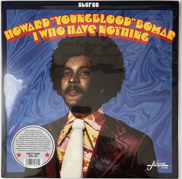 BOMAR, HOWARD – BOMAR, HOWARD – I WHO HAVE NOTHING