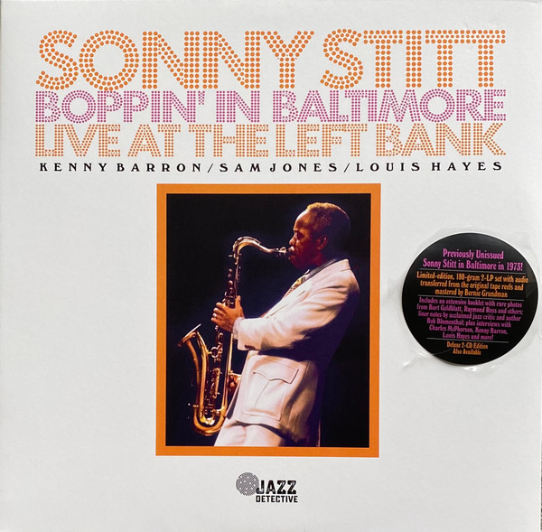 STITT, SONNY – STITT, SONNY – BOPPIN' IN BALTIMORE: ... .. BALTIMORE: LIVE AT THE LEFT BANK / RSD 23 / 180GR.