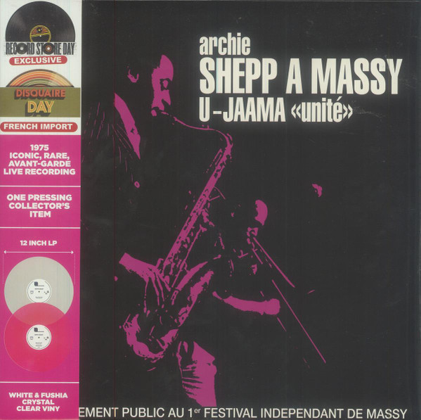 SHEPP, ARCHIE MEETS KA... – SHEPP, ARCHIE MEETS KA... – A MASSY CLEAR PINK & WHITE VINYL / RSD 23