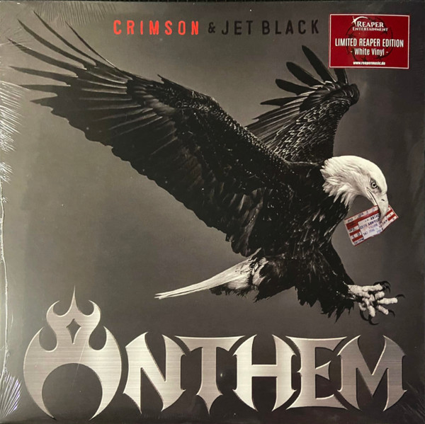 ANTHEM – ANTHEM – CRIMSON & JET BLACK .. JET BLACK /WHITE VINYL