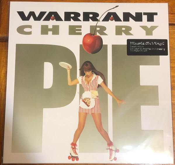 WARRANT – WARRANT – CHERRY PIE 180GR/INSERT/FT. "I SAW RED" & "CHERRY PIE"/BLACK VINYL