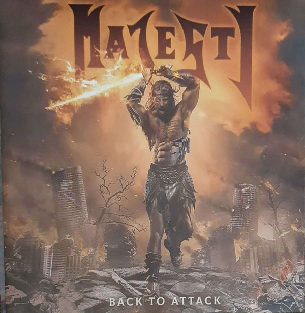 MAJESTY – MAJESTY – BACK TO ATTACK 180GR. RED VINYL