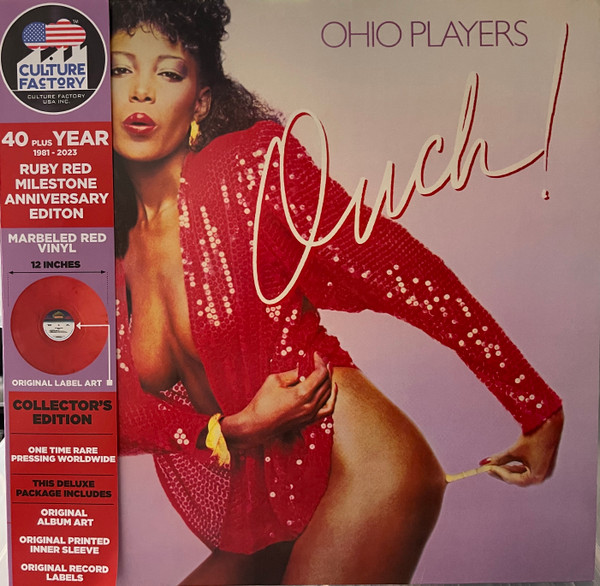 OHIO PLAYERS – OHIO PLAYERS – OUCH! RED VINYL