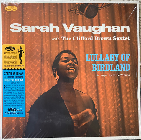 VAUGHAN, SARAH – VAUGHAN, SARAH – LULLABY OF BIRDLAND 180GR.