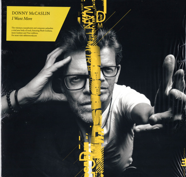 MCCASLIN, DONNY – MCCASLIN, DONNY – I WANT MORE YELLOW TRANSLUCENT VINYL
