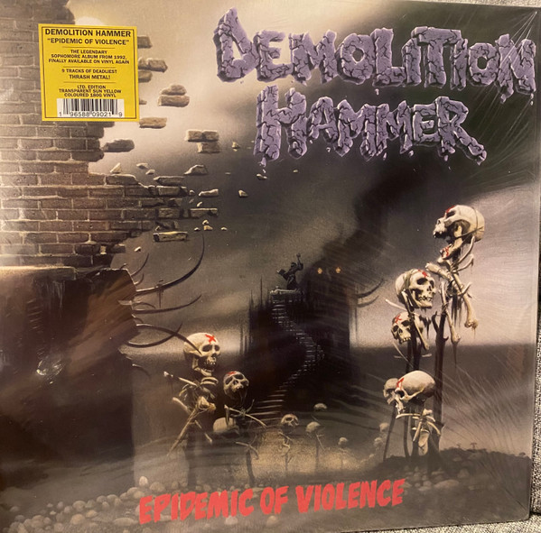 DEMOLITION HAMMER – DEMOLITION HAMMER – EPIDEMIC OF VIOLENCE (...