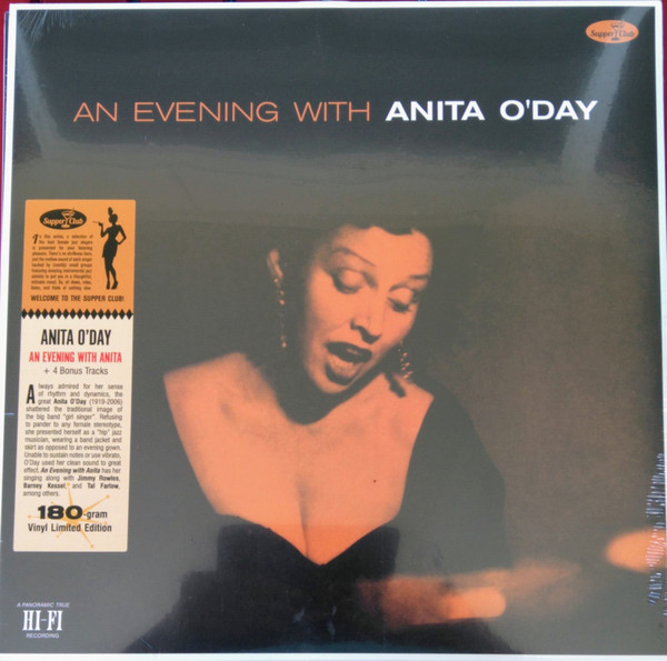 O'DAY, ANITA W. STAN K... – O'DAY, ANITA W. STAN K... – AN EVENING WITH ANITA .. ANITA / 180GR.