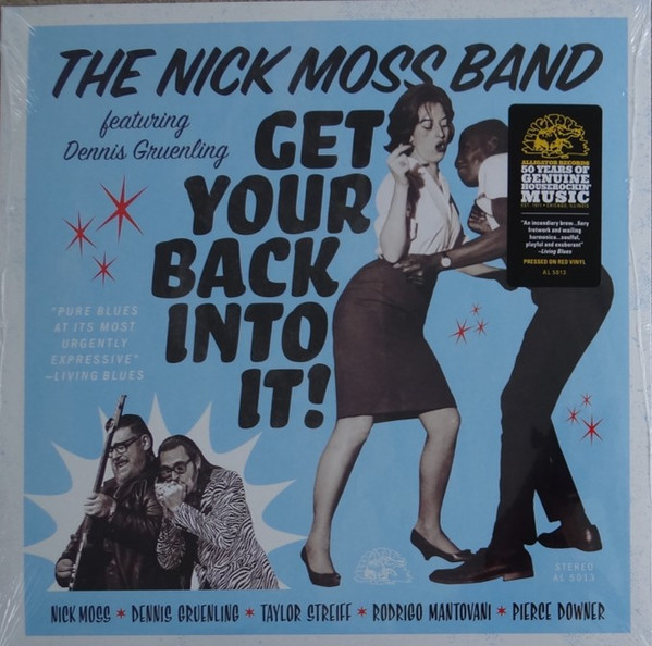 MOSS, NICK & DENNI... – MOSS, NICK & DENNI... – GET YOUR BACK INTO IT .. BACK INTO IT / TRANSLUCENT RED VINYL
