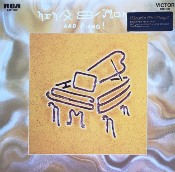 SIMONE, NINA – SIMONE, NINA – AND PIANO! 180 GRAM AUDIOPHILE PRESSING