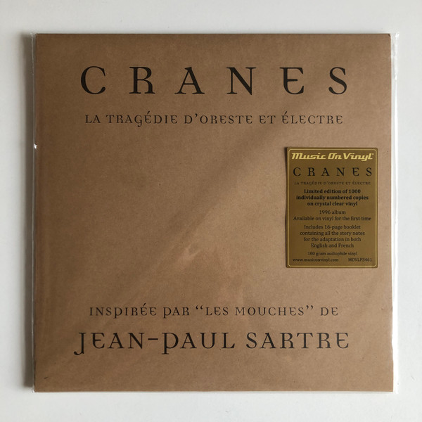CRANES – CRANES – LA TRAGEDIE D'ORESTE E... ..D'ORESTE ET ELECTRE//180GR/16P BOOKLET/1000 CPS CLEAR