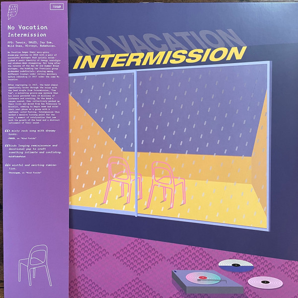 NO VACATION – NO VACATION – INTERMISSION PINK & YELLOW A/B VINYL