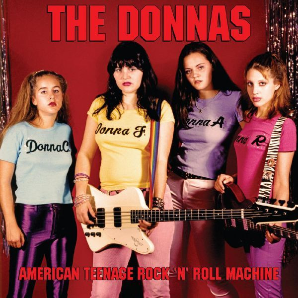DONNAS – DONNAS – AMERICAN TEENAGE ROCK ... .. TEENAGE ROCK 'N' ROLL MACHINE /ORANGE W/ BLACK SWIRL