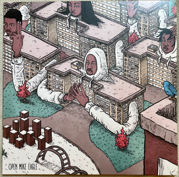 OPEN MIKE EAGLE – OPEN MIKE EAGLE – BRICK BODY KIDS STILL ... .. KIDS STILL DAYDREAM / BRICK RED & CREAM VINYL