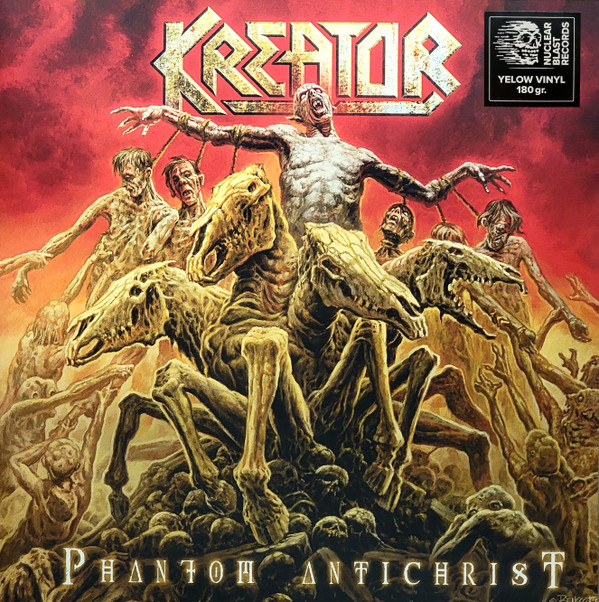 KREATOR – KREATOR – PHANTOM ANTICHRIST .. ANTICHRIST / YELLOW VINYL