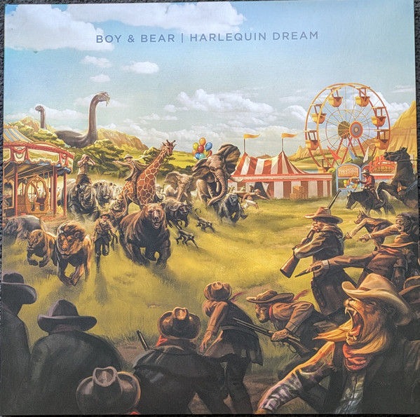 BOY & BEAR – BOY & BEAR – HARLEQUIN DREAM .. DREAM / ROYAL BLUE VINYL