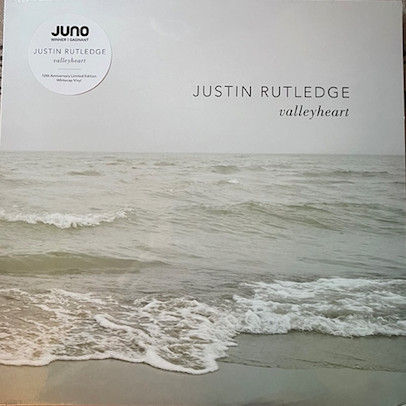 RUTLEDGE, JUSTIN – RUTLEDGE, JUSTIN – VALLEYHEART 10TH ANNIVERSARY WHITECAP VINYL