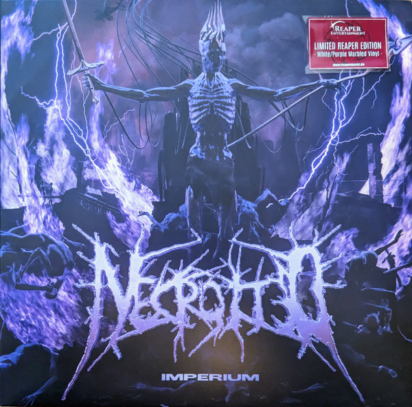 NECROTTED – NECROTTED – IMPERIUM PURPLE WHITE MARBLED VINYL