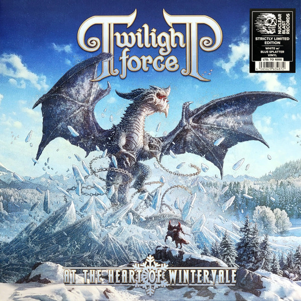 TWILIGHT FORCE – TWILIGHT FORCE – AT THE HEART OF WINTER... .. WINTERVALE / WHITE BLUE SPLATTER