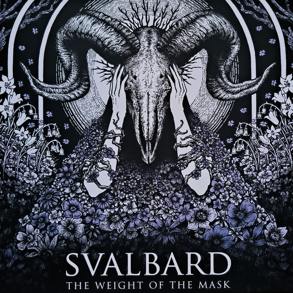 SVALBARD – SVALBARD – WEIGHT OF THE MASK .. THE MASK/SLEEVE CRYSTAL CLEAR W/ BLACK MARBLE