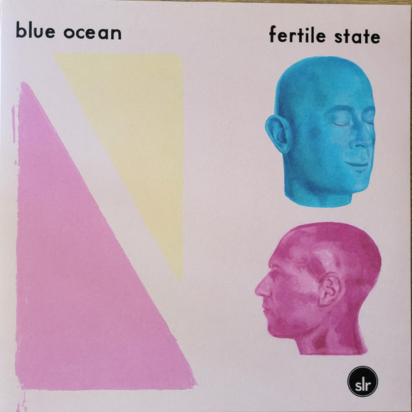 BLUE OCEAN – BLUE OCEAN – FERTILE STATE PINK & BLUE SWIRL VINYL