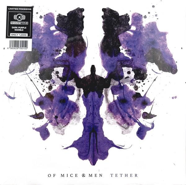 OF MICE & MEN – OF MICE & MEN – TETHER PURPLE BLACK MARBLE VINYL