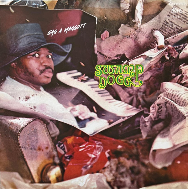 SWAMP DOGG – SWAMP DOGG – GAG A MAGGOTT CLEAR RED VINYL