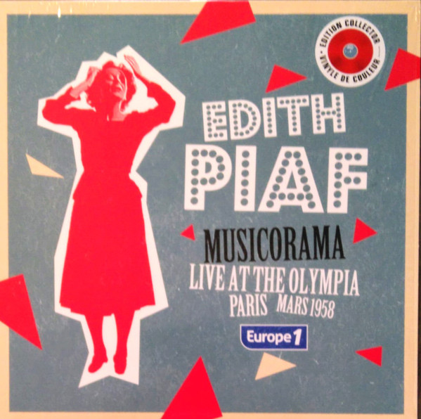 PIAF,EDITH – PIAF,EDITH – CONCERT MUSICORAMA (100 G 10' COLOUR-LTD.)