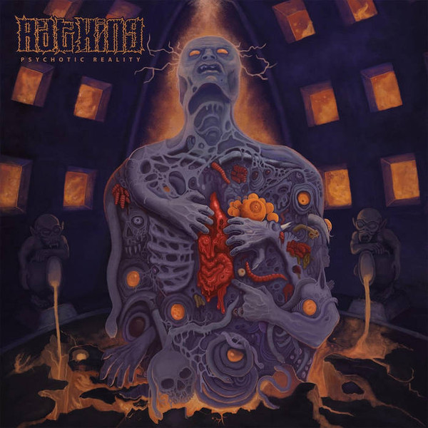RAT KING – RAT KING – PSYCHOTIC REALITY .. REALITY / CLEAR W/ DEEP PURPLE & ORANGE SPLATTER