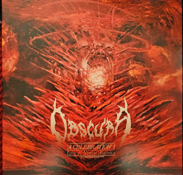 OBSCURA – OBSCURA – A CELEBRATION I - LIVE... .. IN NORTH AMERICA / TRANSPARENT RED VINYL