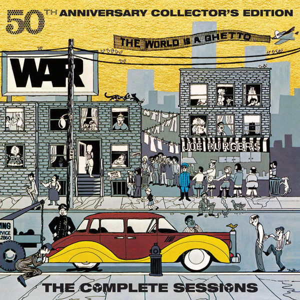 WAR – WAR – THE WORLD IS A GHETTO (140 GR 12" GOLD/BLACK-LTD.)