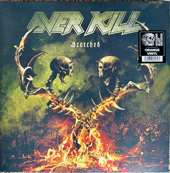 OVERKILL – OVERKILL – SCORCHED ORANGE VINYL